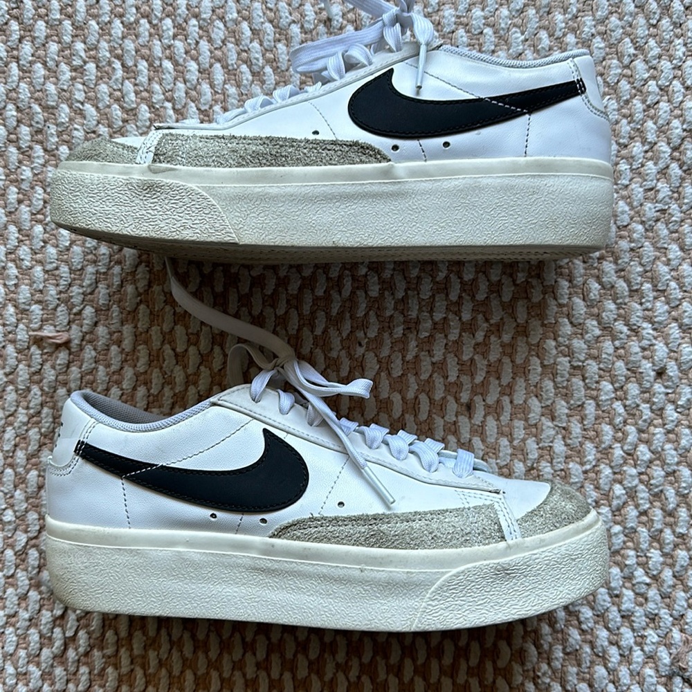 Nike blazer low platform. Size 7.5, closer to 8. Great condition, minor wear